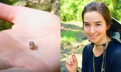 Woman finds engagement diamond at historic Arkansas site