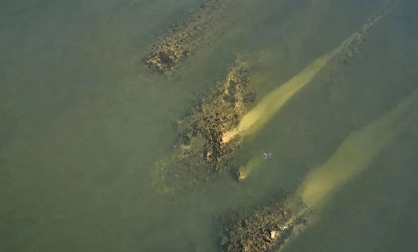 Low Danube exposes Constantine’s Roman bridge foundations