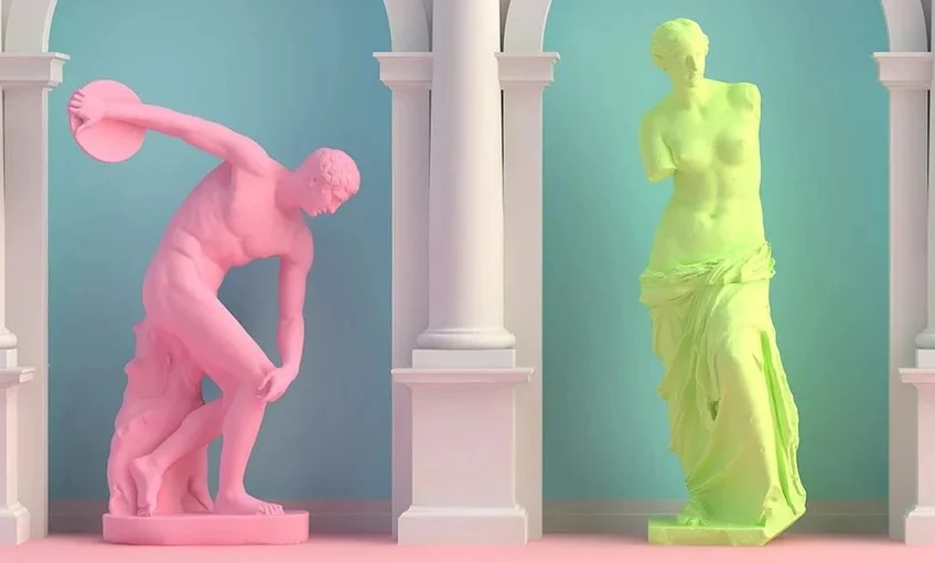 AI reconstructs lost colours